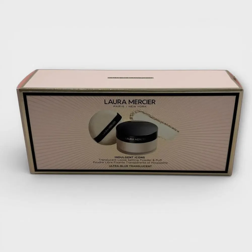 Laura Mercier 2-Pc. Indulgent Icons Translucent Loose Setting Powder & Puff Set